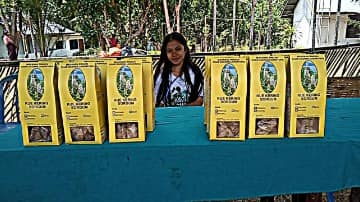 Cookies Sorgum Khas SMK ANCOP hadir dalam Festival Pangan Lokal 2022, Kab. Flores Timur, NTT